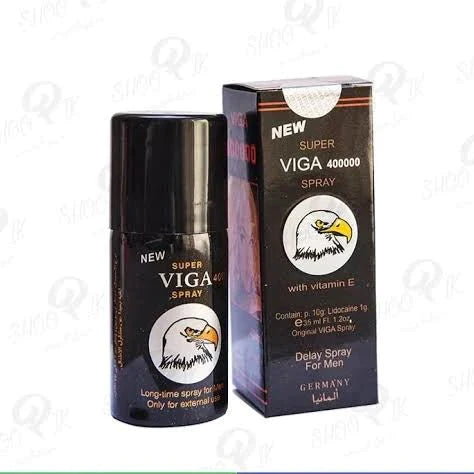 🦅 Viga 400000 Long Time Spray for Men (45ml) ⏱️💦 | Super Strength 💪 Long-Lasting Performance 🔥 (Private Packing 🔞)