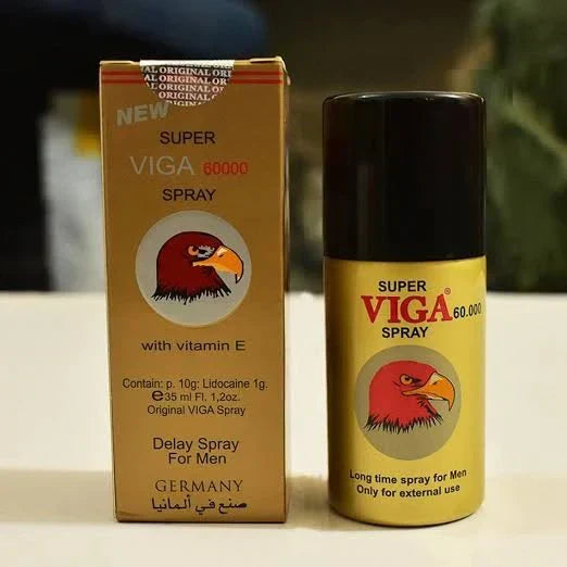 🦅 Viga 60000 Long Time Spray for Men (45ml) ⏱️💦 | Extra Strength 💪 Long-Lasting Performance 🔥 (Private Packing 🔞)