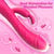 Sweet Vibrations The Perfect Match - Flexible Rabbit Vibrator Sex Toy with 10 Powerful Settings for Women & Couples, Waterproof, Rechargeable, Quiet, Vibrating Wand for her Pleasure