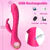 Sweet Vibrations The Perfect Match - Flexible Rabbit Vibrator Sex Toy with 10 Powerful Settings for Women & Couples, Waterproof, Rechargeable, Quiet, Vibrating Wand for her Pleasure