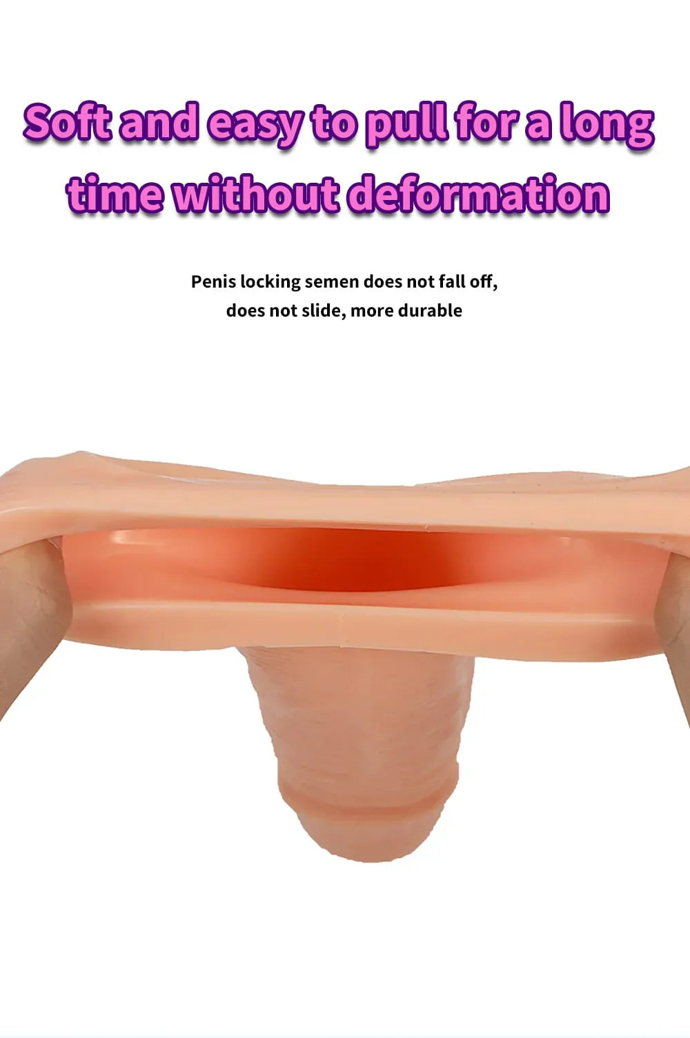 Threaded mace Condom Male Condom Adult Lock fine Ring Crystal Sleeve